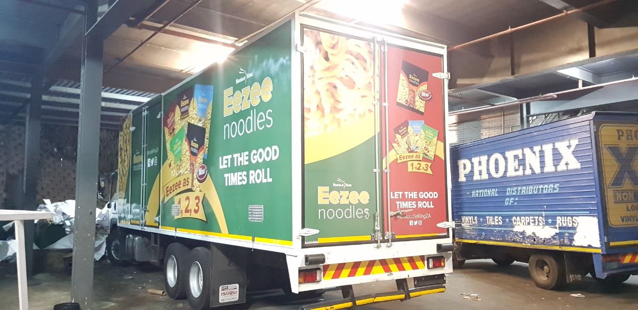 Eezee Noodles — Vehicle Wraps by The Graphic Co. Durban