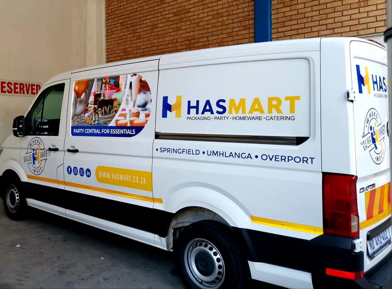 Hasmart — Vehicle Wraps by The Graphic Co. Durban